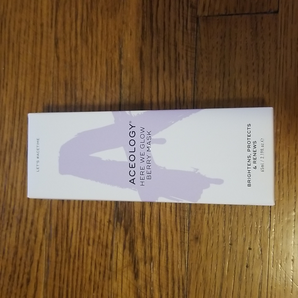 Aceology Here We Glow Berry Mask